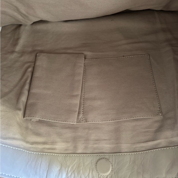 Quince Italian Leather Handwoven Tote - Taupe - Picture 5 of 6